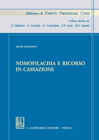 Nomofilachia e ricorso in Cassazione - Librerie.coop