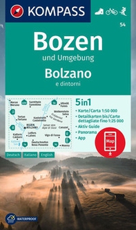 Carta escursionistica n. 54. Bolzano e dintorni - Librerie.coop Carta escursionistica n. 54. Bolzano e dintorni - Librerie.coop