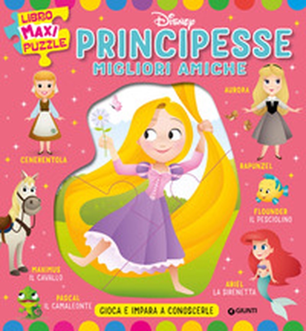 Principesse migliori amiche. Libro Maxi Puzzle Disney. Gioca e impara a conoscerle - Librerie.coop Principesse migliori amiche. Libro Maxi Puzzle Disney. Gioca e impara a conoscerle - Librerie.coop