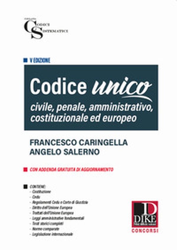 Codice unico. Civile, penale e amministrativo - Librerie.coop Codice unico. Civile, penale e amministrativo - Librerie.coop