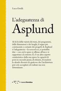 L'adeguatezza di Asplund - Librerie.coop