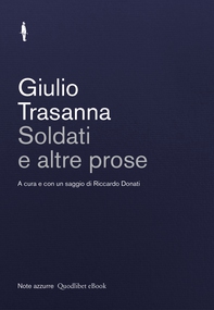 Soldati e altre prose - Librerie.coop