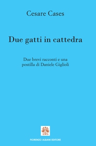 Due gatti in cattedra - Librerie.coop