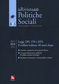 Le rivista delle politiche sociali - Vol. 2 - Librerie.coop