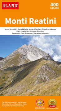 Monti Reatini 1:25.000 - Librerie.coop