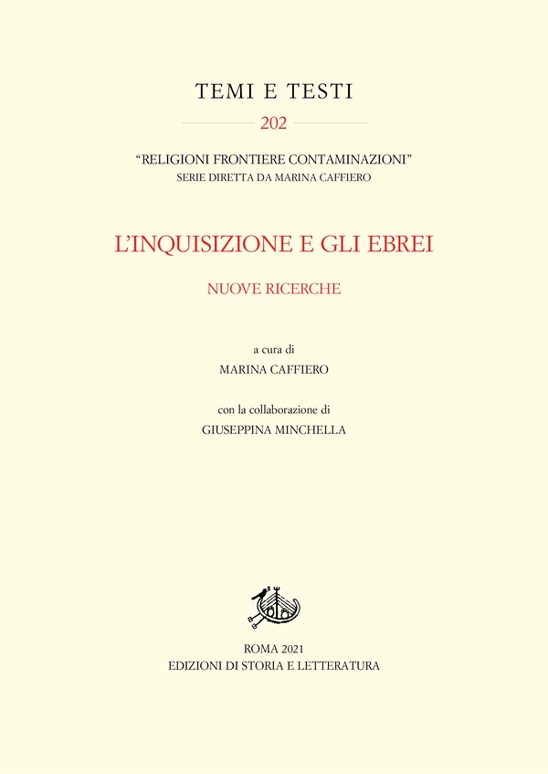 L’Inquisizione e gli ebrei. Nuove ricerche - Librerie.coop L’Inquisizione e gli ebrei. Nuove ricerche - Librerie.coop