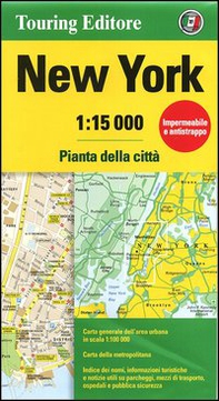 New York 1:15.000. Pianta della città - Librerie.coop