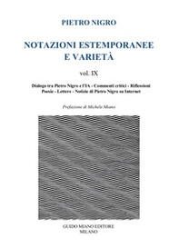 Notazioni estemporanee e varietà - Vol. 9 - Librerie.coop