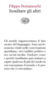 Insultare gli altri - Librerie.coop