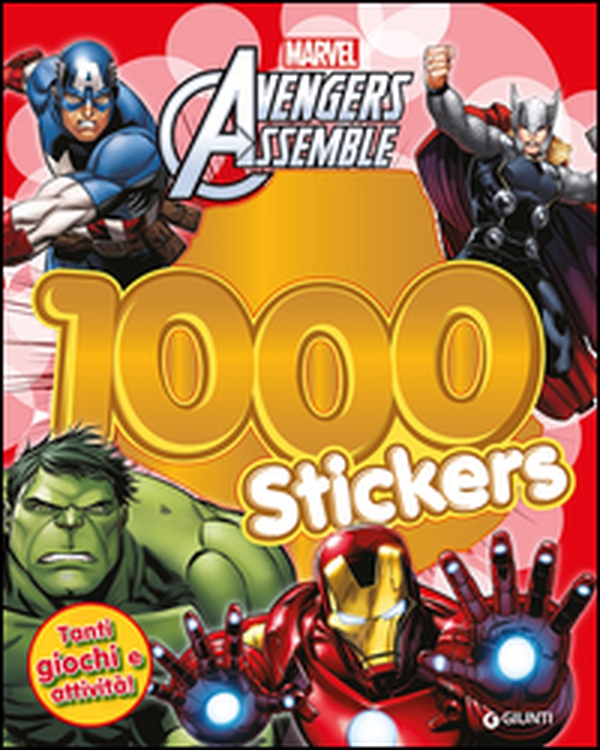 Avengers assemble. 1000 stickers. Con adesivi - Librerie.coop Avengers assemble. 1000 stickers. Con adesivi - Librerie.coop