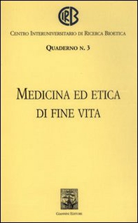 Medicina ed etica di fine vita - Librerie.coop
