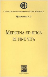 Medicina ed etica di fine vita - Librerie.coop Medicina ed etica di fine vita - Librerie.coop
