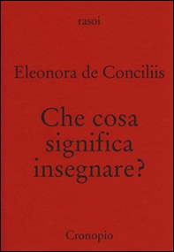 Che cosa significa insegnare? - Librerie.coop