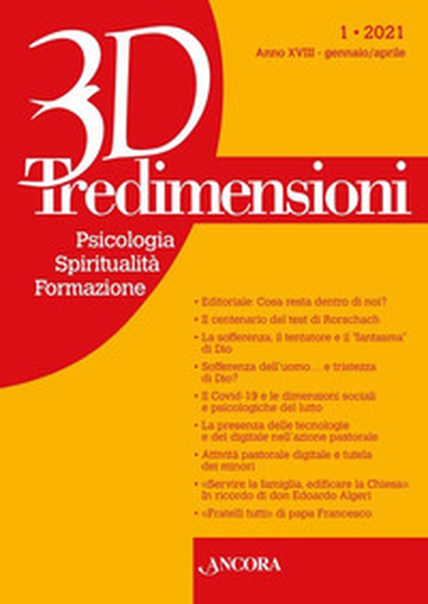 Tredimensioni. Psicologia, spiritualità, formazione - Librerie.coop Tredimensioni. Psicologia, spiritualità, formazione - Librerie.coop