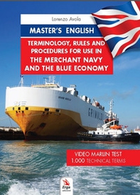 Master's english. Terminology, rules and procedures for use in the merchant navy - Librerie.coop