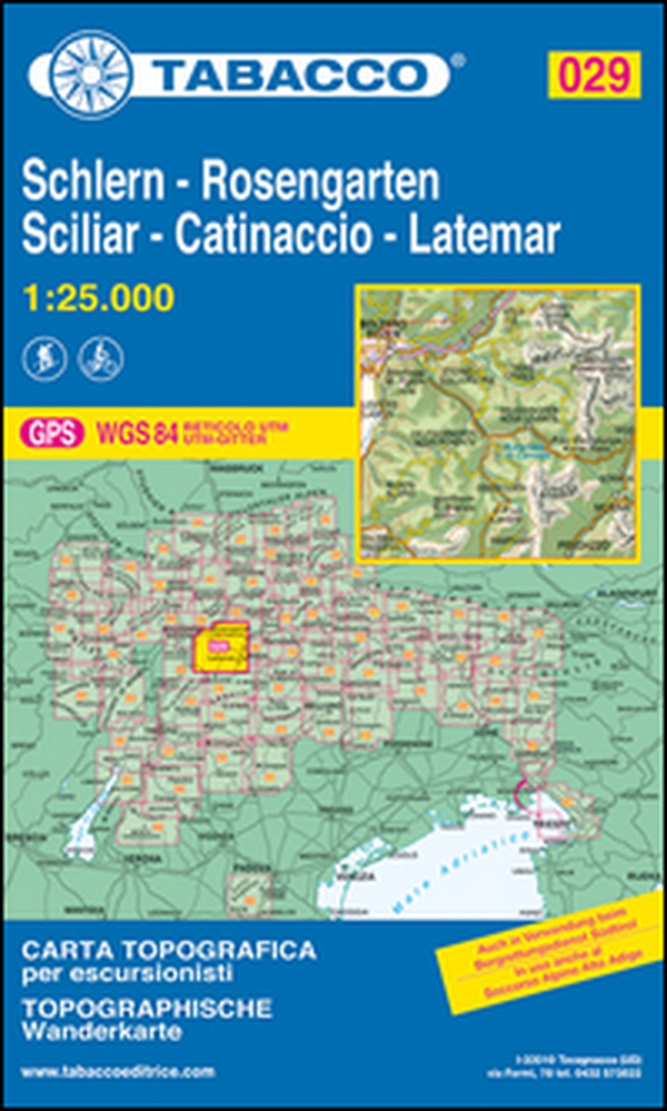 Sciliar. Catinaccio. Latemar. Regglberg 1:25.000 - Librerie.coop Sciliar. Catinaccio. Latemar. Regglberg 1:25.000 - Librerie.coop
