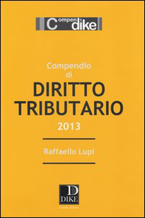 Compendio di diritto tributario - Librerie.coop Compendio di diritto tributario - Librerie.coop