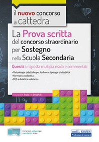 Concorso a cattedra prova scritta. Concorso straordinario sostegno secondaria - Librerie.coop