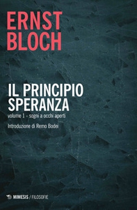 Il principio speranza - Vol. 1 - Librerie.coop Il principio speranza - Vol. 1 - Librerie.coop