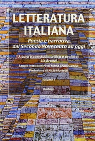 Letteratura italiana. Poesia e narrativa dal secondo Novecento ad oggi - Librerie.coop