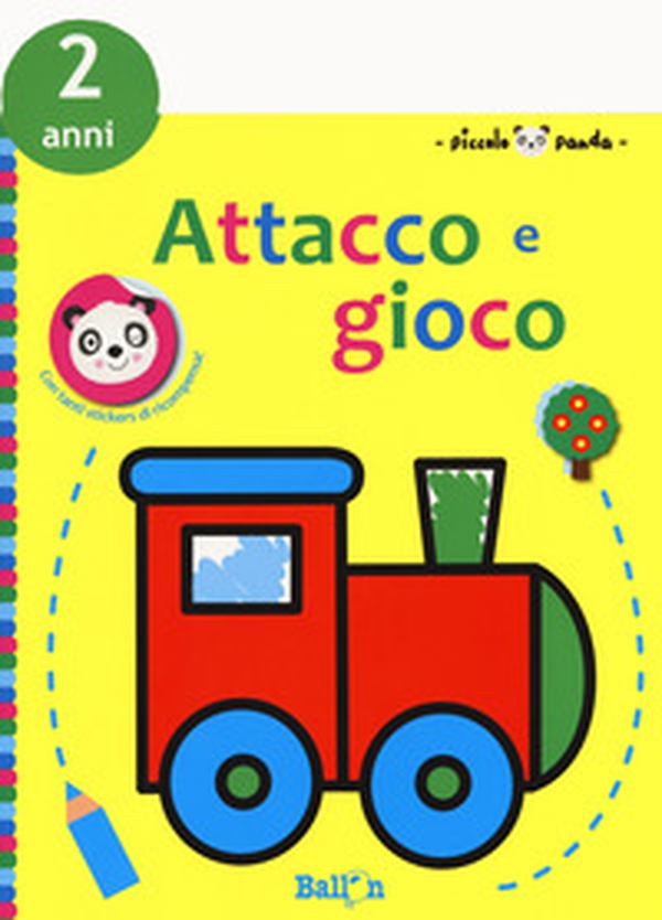 Piccolo panda. Attacco e gioco. 2 anni. Con adesivi (giallo) - Librerie.coop Piccolo panda. Attacco e gioco. 2 anni. Con adesivi (giallo) - Librerie.coop