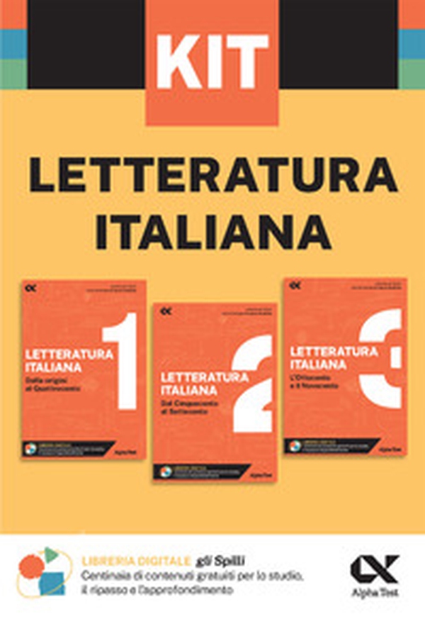 Kit Spilli. Letteratura italiana. Per esame di maturità - Librerie.coop