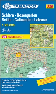 Sciliar. Catinaccio. Latemar. Regglberg 1:25.000 - Librerie.coop