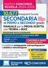 Manuale con teoria e test di verifica per il nuovo concorso docenti scuola 2024/2025 - Librerie.coop Manuale con teoria e test di verifica per il nuovo concorso docenti scuola 2024/2025 - Librerie.coop