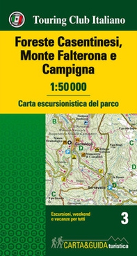 Foreste Casentinesi, Monte Falterone e Campigna 1:50.000. Carta escursionistica del parco - Librerie.coop