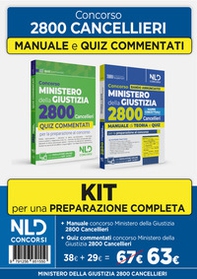 Kit concorso Ministero della Giustizia per 2800 cancellieri: manuale di teoria + quiz commentati per la preparazione al concorso 2025 - Librerie.coop Kit concorso Ministero della Giustizia per 2800 cancellieri: manuale di teoria + quiz commentati per la preparazione al concorso 2025 - Librerie.coop