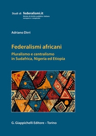 Federalismi africani - Librerie.coop Federalismi africani - Librerie.coop