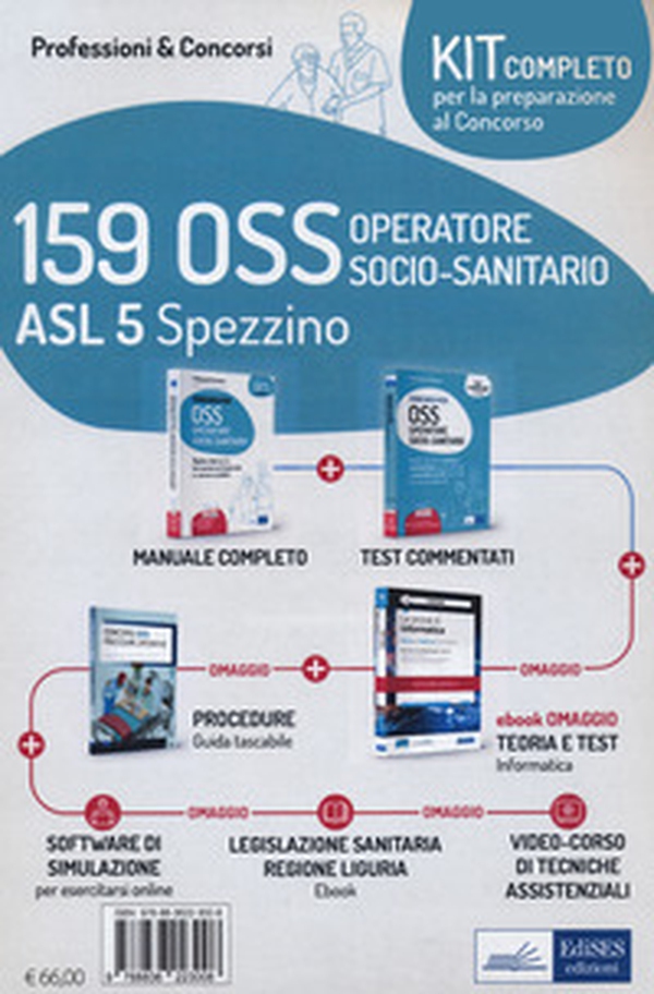 Kit concorso 159 OSS ASL 5 Spezzino Liguria - Librerie.coop Kit concorso 159 OSS ASL 5 Spezzino Liguria - Librerie.coop