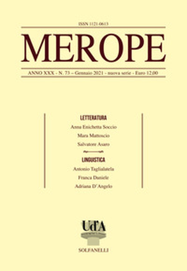 Merope - Vol. 73 - Librerie.coop Merope - Vol. 73 - Librerie.coop