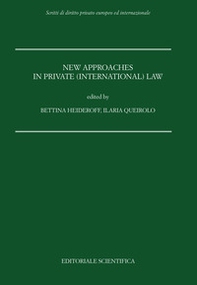 New approaches in private (international) law - Librerie.coop