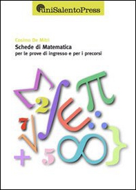 Schede di matematica per i test di ingresso e per i precorsi - Librerie.coop