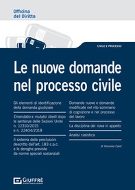 Le nuove domande nel processo civile - Librerie.coop