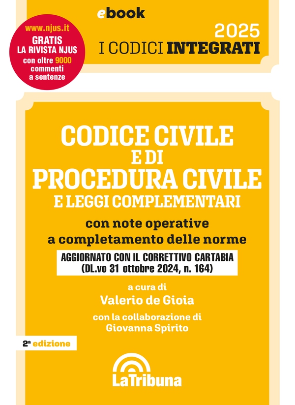 Codice civile e di procedura civile integrato - Librerie.coop Codice civile e di procedura civile integrato - Librerie.coop