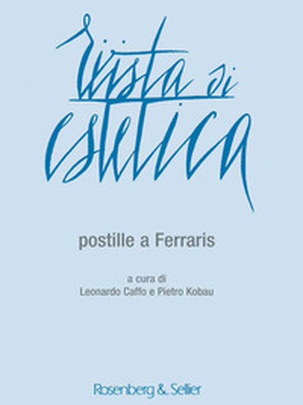 Rivista di estetica - Vol. 60 - Librerie.coop Rivista di estetica - Vol. 60 - Librerie.coop