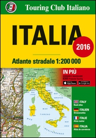 Atlante stradale Italia 1:200.000. Ediz. italiana, inglese, francese, tedesca e spagnola - Librerie.coop