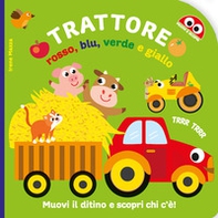 Trattore rosso, blu, verde e giallo - Librerie.coop