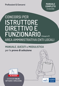 Concorsi per Istruttore direttivo e funzionario Enti locali - Librerie.coop