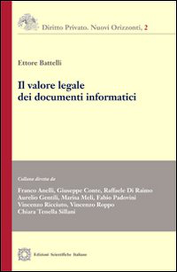 Il valore legale dei documenti informatici - Librerie.coop Il valore legale dei documenti informatici - Librerie.coop