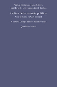 Critica della teologia politica. Voci ebraiche su Carl Schmitt - Librerie.coop Critica della teologia politica. Voci ebraiche su Carl Schmitt - Librerie.coop