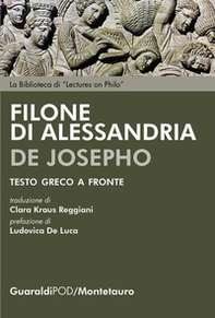 De Josepho. Testo greco a fronte - Librerie.coop