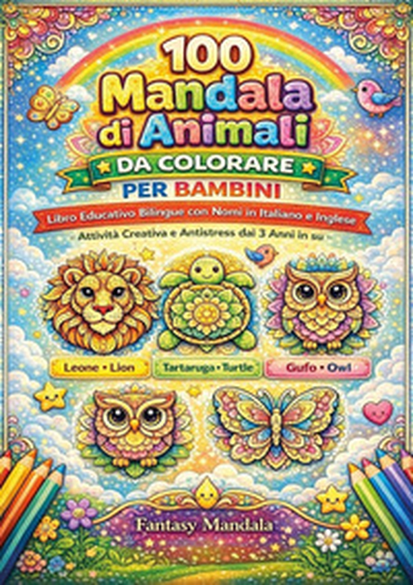100 mandala di animali da colorare - Librerie.coop