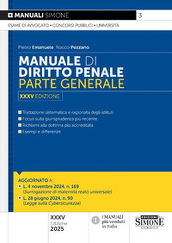 Manuale di diritto penale. Parte generale - Librerie.coop Manuale di diritto penale. Parte generale - Librerie.coop