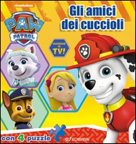 Gli amici dei cuccioli. 4 puzzle. Paw Patrol - Librerie.coop