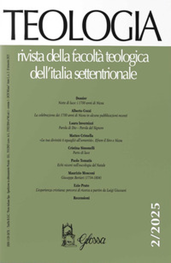 Teologia. Rivista della facoltà teologica dell'Italia settentrionale - Vol. 2 - Librerie.coop