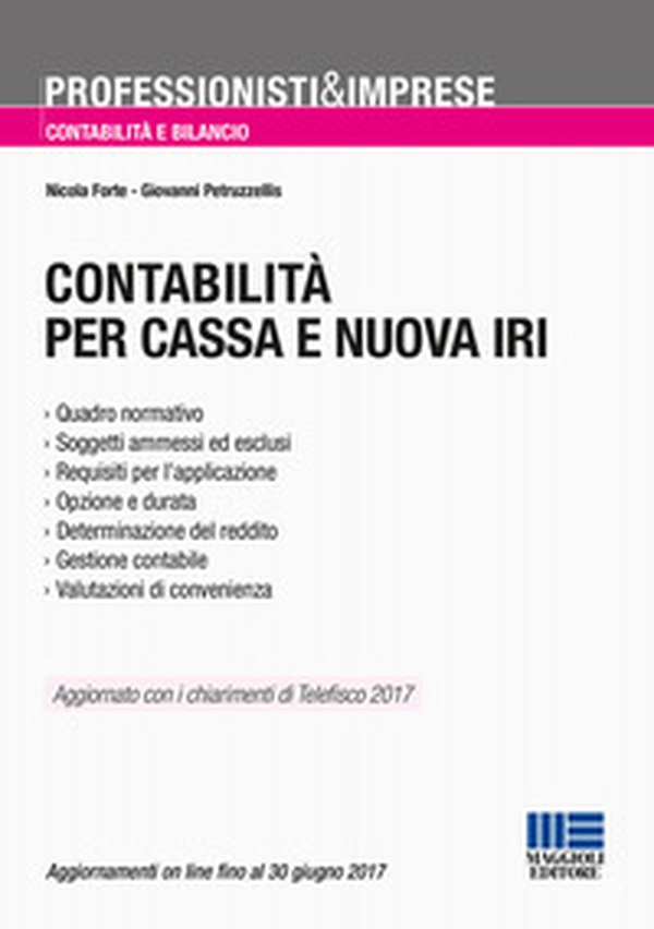 Contabilità per cassa e nuova IRI - Librerie.coop Contabilità per cassa e nuova IRI - Librerie.coop