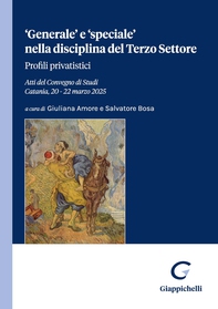 ‘Generale’ e ‘speciale’ nella disciplina del Terzo Settore - Librerie.coop